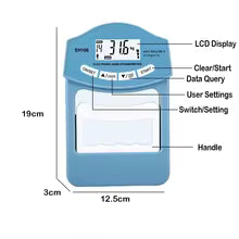 Digital Hand Grip Strength Tester – Electronic Dynamometer with LCD Display (Up to 180kg/396lbs)
