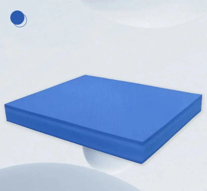 High-Density TPE Balance Pad  Non-Slip Foam Cushion Blue