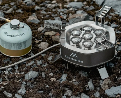 Seven Star 18000W Portable Gas Stove Silver