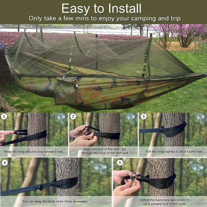 camouflage double hammock