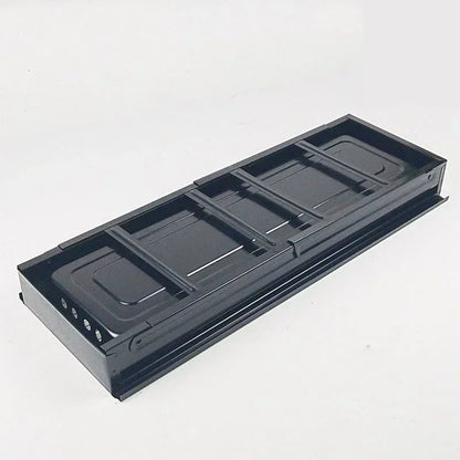 Folding Portable Charcoal BBQ Grill Iron Outdoor Barbecue Rack Black