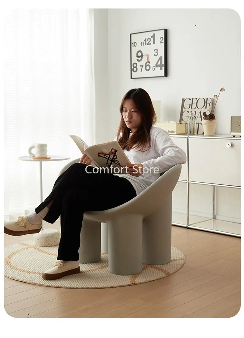Nordic Roly Poly Lounge Chair- Modern Luxury Furniture