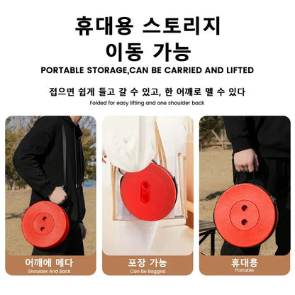 Adjustable Folding Telescopic Stool for Outdoor Travel and Fishing