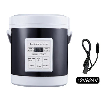 12V/24V Mini Car Rice Cooker