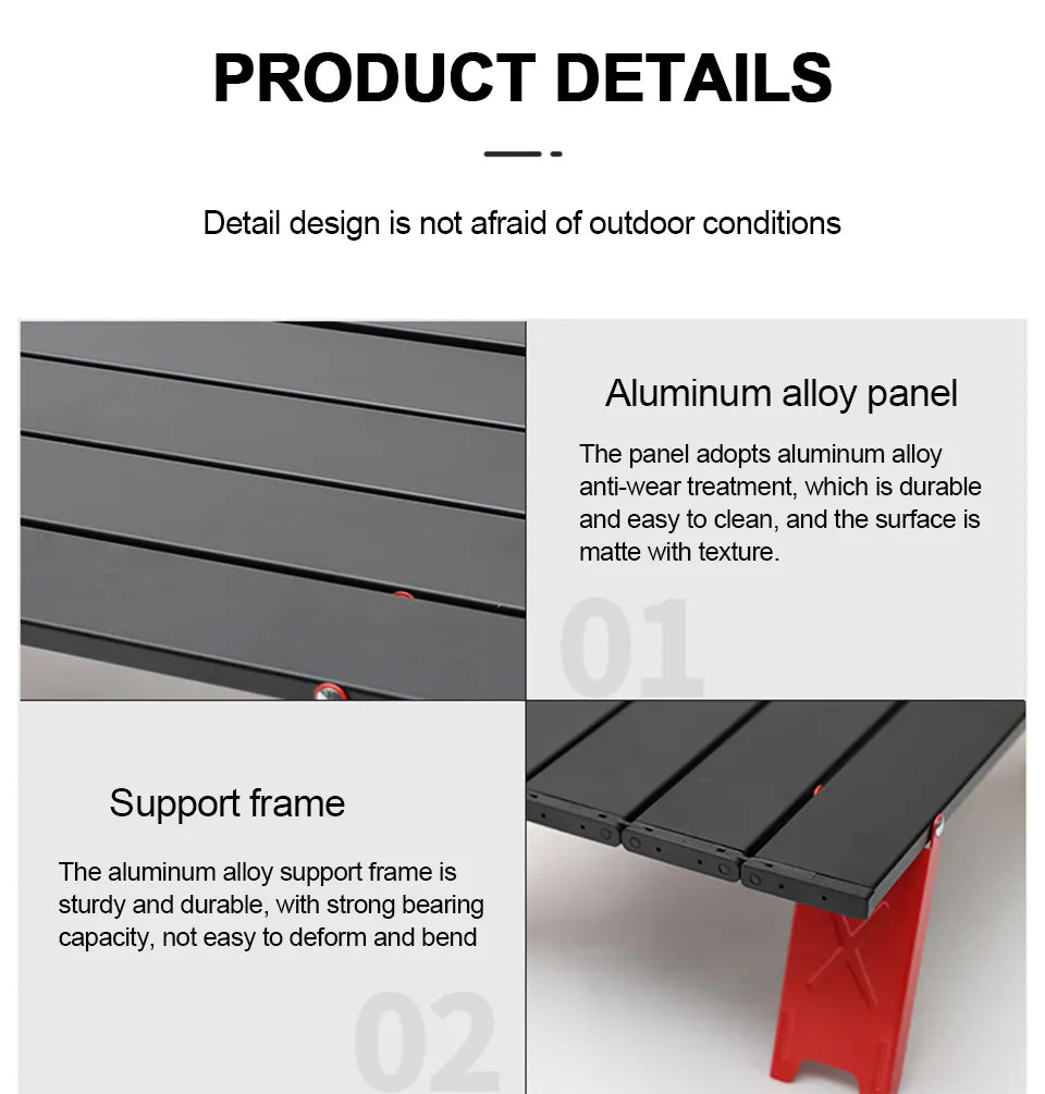 Portable Foldable Camping Table