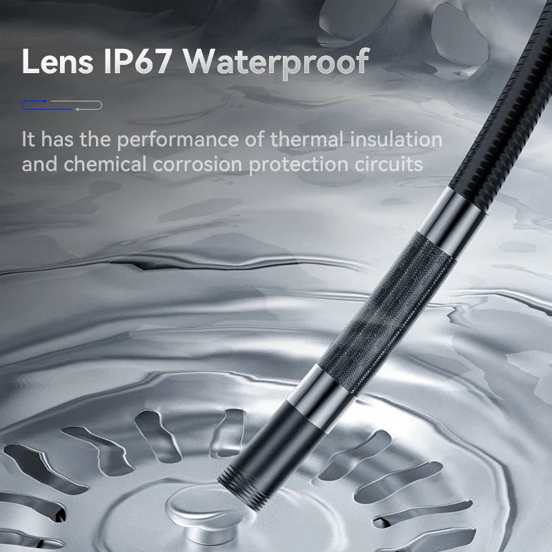 8mm 360 Articulating Endoscope Camera Black