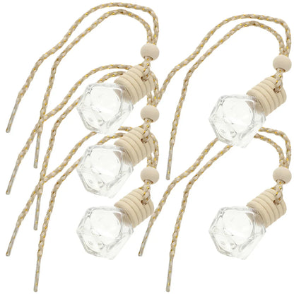 10PCS Hanging Glass Perfume Bottle Car Scent Diffuser–8ml