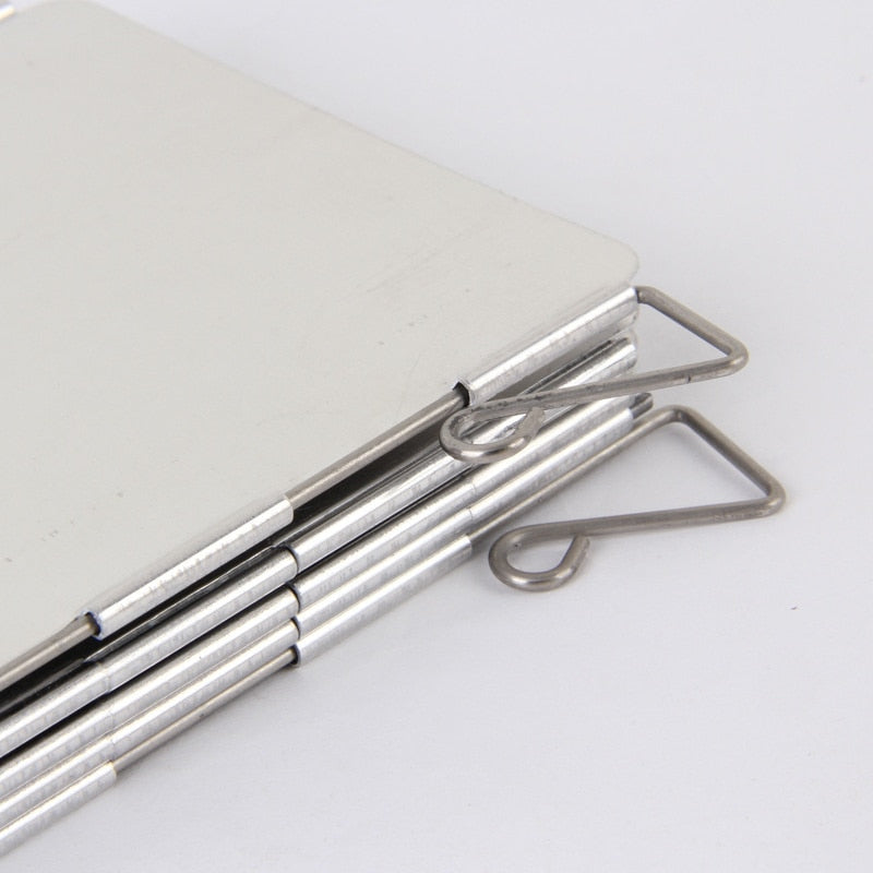 Plates Gas Stove Wind Shield Outdoor Camping Picnic Cooking Burner Windproof Screen Aluminum Alloy Wind Screen