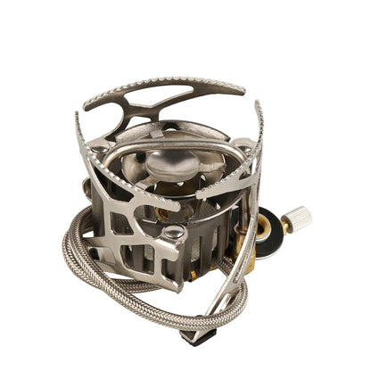 1000ml Outdoor Camping Multi-Fuel Stove Silver
