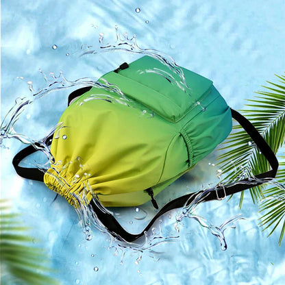 Waterproof Nylon Sports Pocket Backpack