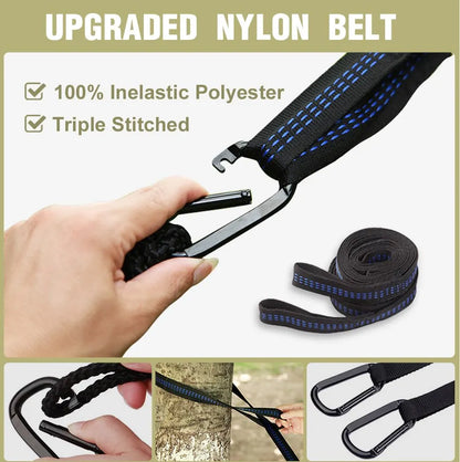 3-in-1 Camping Hammock with Mosquito Mesh