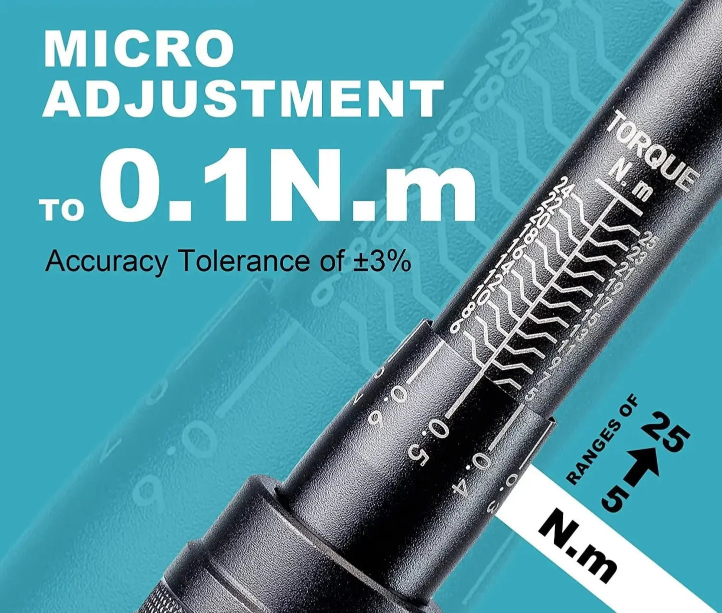 14-Piece Bike Torque Wrench Set Blue