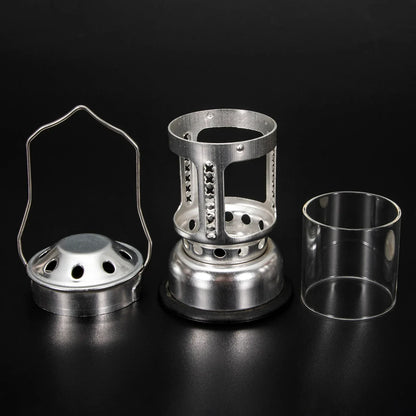 Portable Aluminum Alloy Candle Lantern