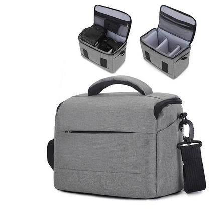 Camera Shoulder Bag Crossbody Grey