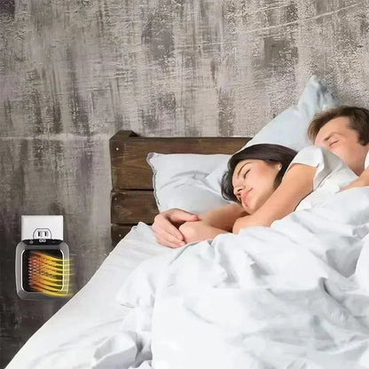 Wall Mounted Mini Bathroom Heater with Remote