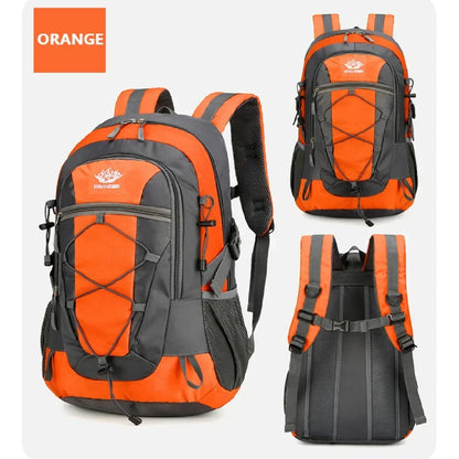 Waterproof Hiking Backpack Orange
