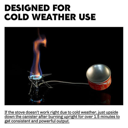 Camping Gas Stove 2800W Dual-Channel Silver