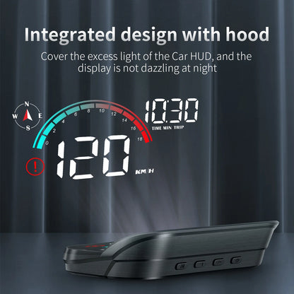 AD M22 GPS HUD Universal Digital Speedometer Display Black