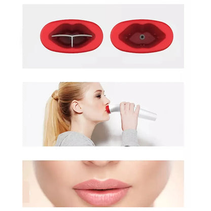 Electric Silicone Lip Plumper for Fuller Lips - Beauty Tool