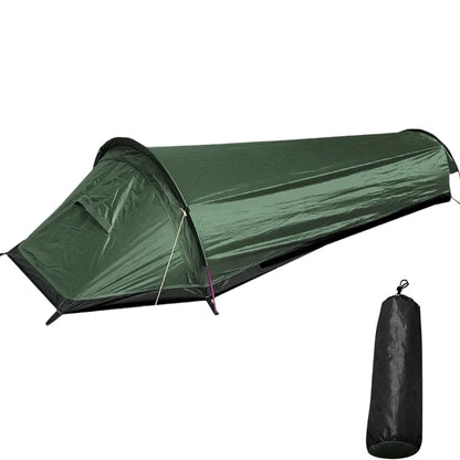 Ultralight Single-Person Camping Tent Green