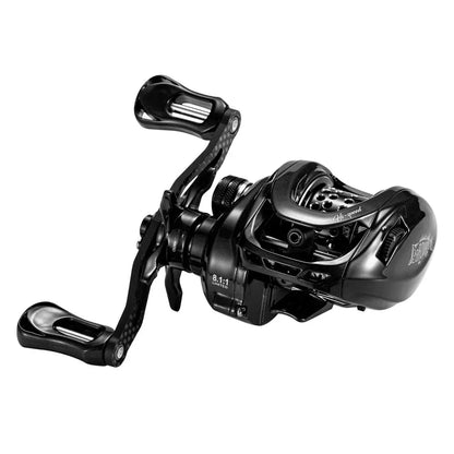 Baitcasting Reel  Carbon Body with Clicker Black