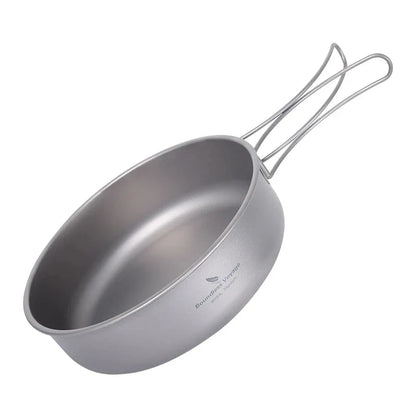 Titanium Camping Cookware Set Grey