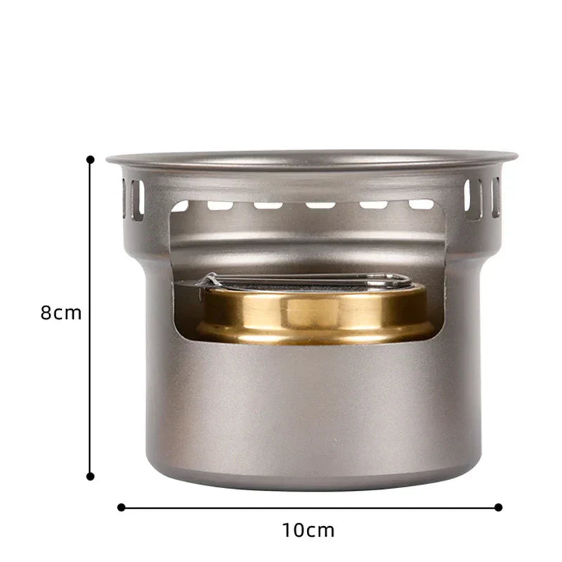 Portable Aluminum Alloy Camping Alcohol Stove