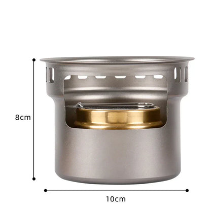 Portable Aluminum Alloy Camping Alcohol Stove