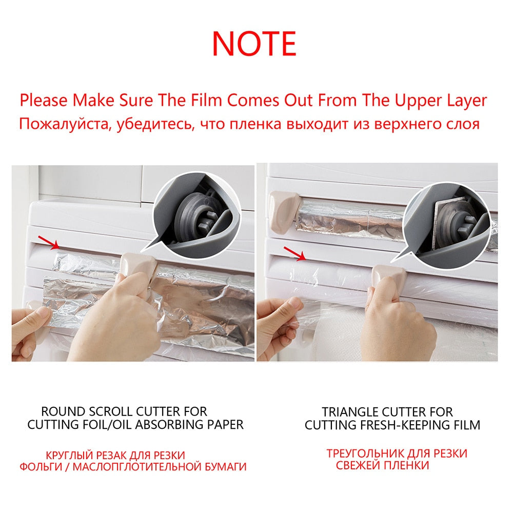 Paper Towel Holder Rack Kitchen Organizer