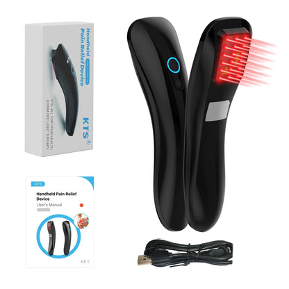 Cold Laser Therapy Device 18x620nm Diode Black