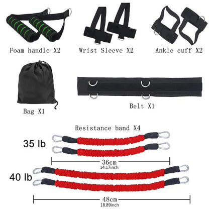 New Sport Boxing Trainer Resistance Band Training Belt