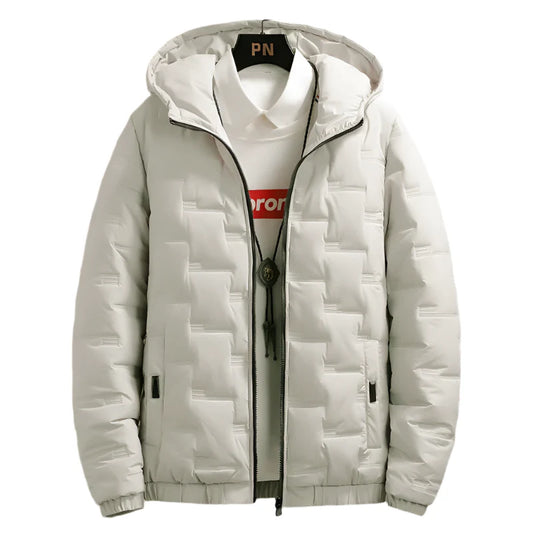 Winter Men's Hooded Down Jacket Thick Puffer