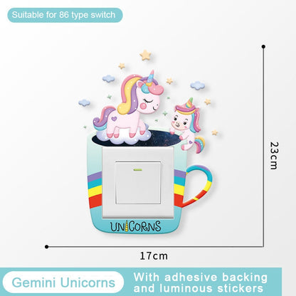 Animal Unicorn Flamingo Room 3D Decor