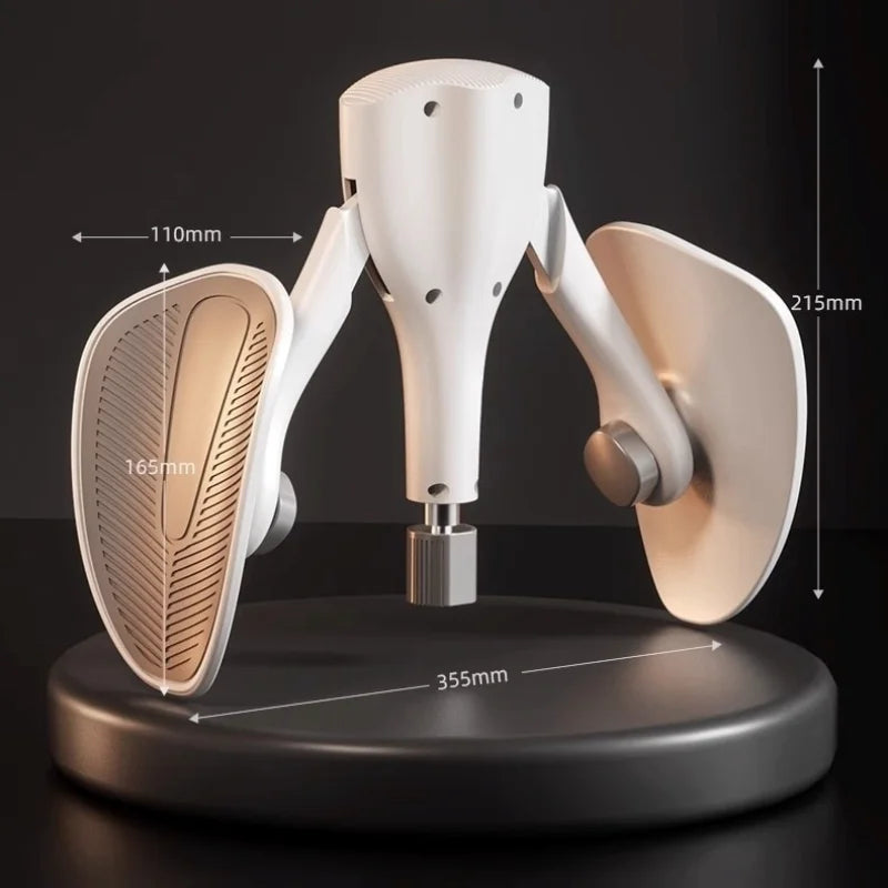 Adjustable Resistance Pelvic Floor Leg Trainer Grey