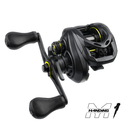 M1 Baitcast Fishing Reel 8KG Drag Right Hand Black