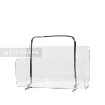 Joylove Modern Metal Acrylic Bookshelf