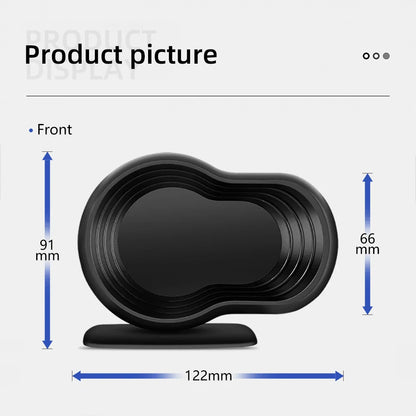 OBD2 Car HUD F9 Digital Head Up Display with Smart Alarm Black