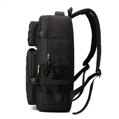 Tactical Backpack Multi-Layer Camping Black