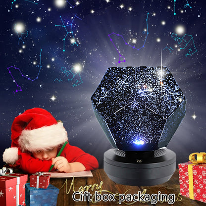 Galaxy Light Projector Nightlights Star Light Space Rechargeable Lamp for Decoration Bedroom Christmas Gift Children Night Light