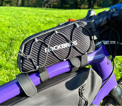 Waterproof Top Tube Bike 1L Ultralight Cycling Bag Black