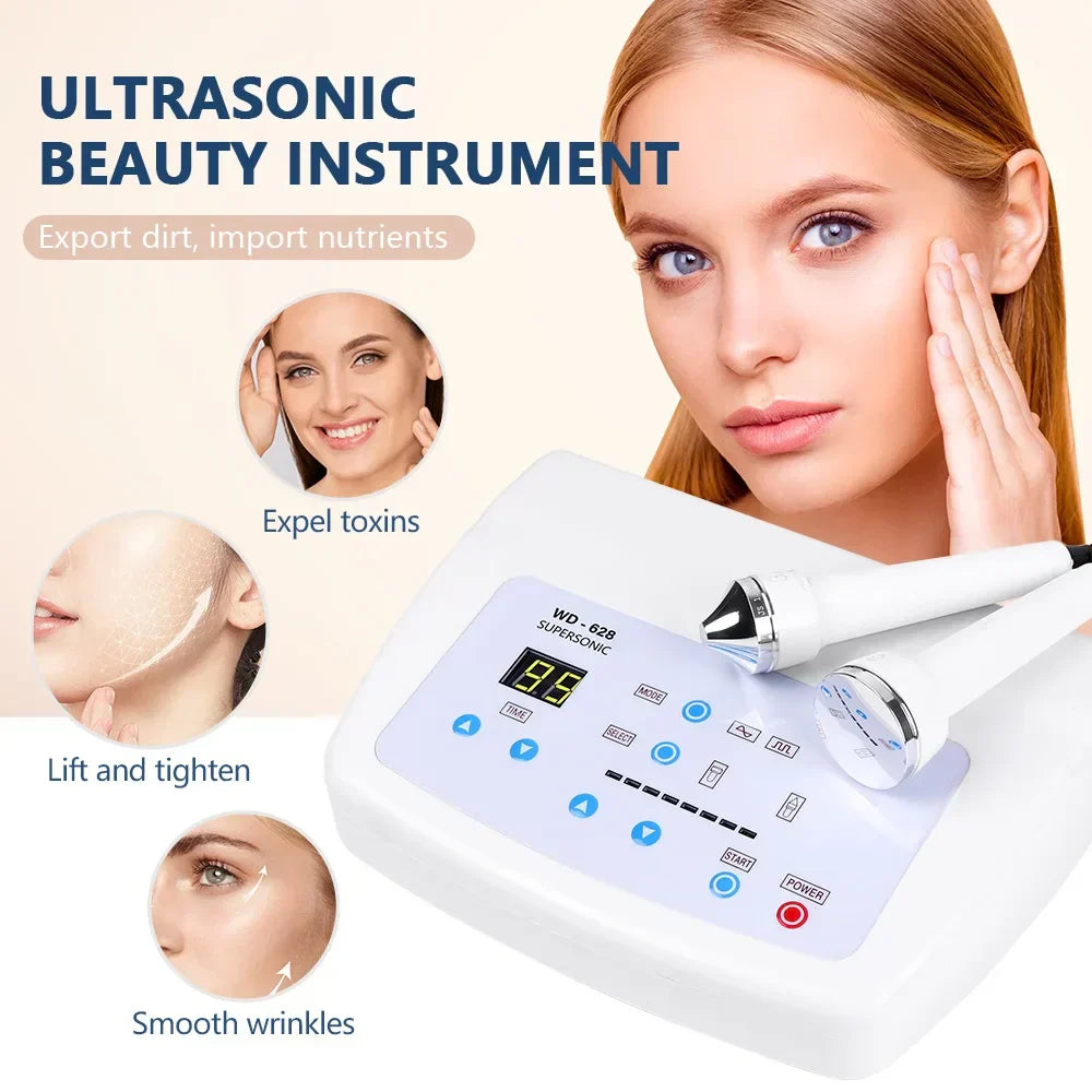 Ultrasonic Beauty Facial Machine - Whitening & Anti-Aging