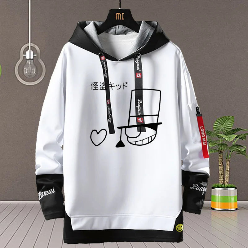Anime Detective Graphic Hoodie