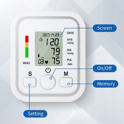 Automatic Digital Blood Pressure Monitor