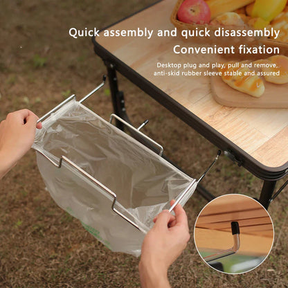 Outdoor Hiking Camping Picnic Trash Bags Holder