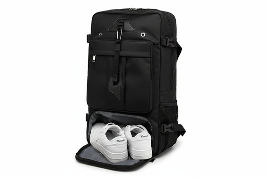 55L Waterproof Travel Backpack with Laptop Compartment