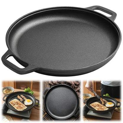 Non-Stick Camping Cast Iron Frying Pan