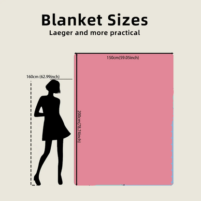 Football Star Flannel Blanket - Super Soft, 150x200 cm