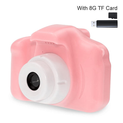 Mini Cartoon Photo Camera Toys 2 Inch HD Screen Childrens Digital Camera Video Recorder Camcorder Toys for Kids Girls Gift