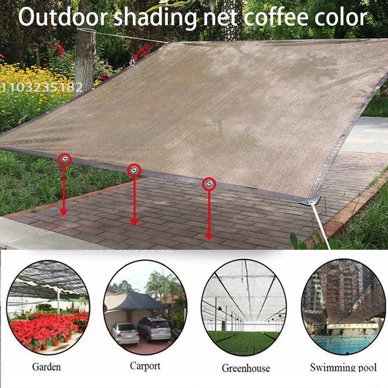 Outdoor HDPE Sunshade Umbrellas for Gardens