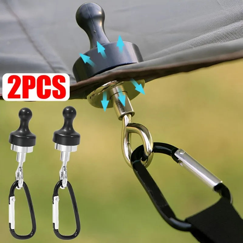 Multifunctional Magnetic Hook with Strong Suction for Outdoor Tents